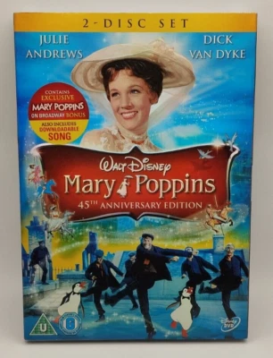 Mary Poppins DVD New & Sealed Disney Region 2 - Image 1 of 4