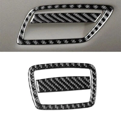 Carbon Fiber Co-pilot Storage Box Handle Cover For BMW 6 Series F12 F13 11-18  — 第 1/4 张图片