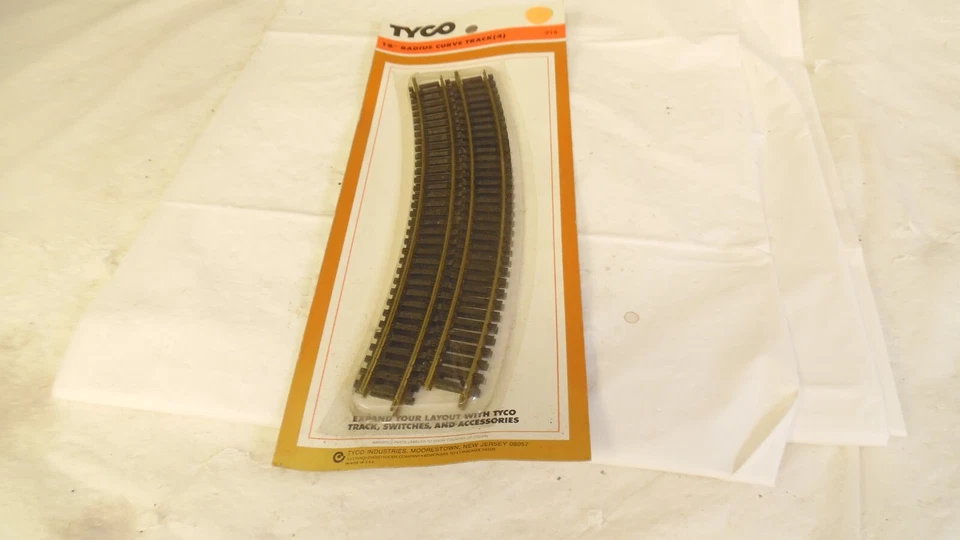 Tyco 18" Radio Curva Ho Pistas Nuevo 4 Piezas/1123 Foto 1 de 1