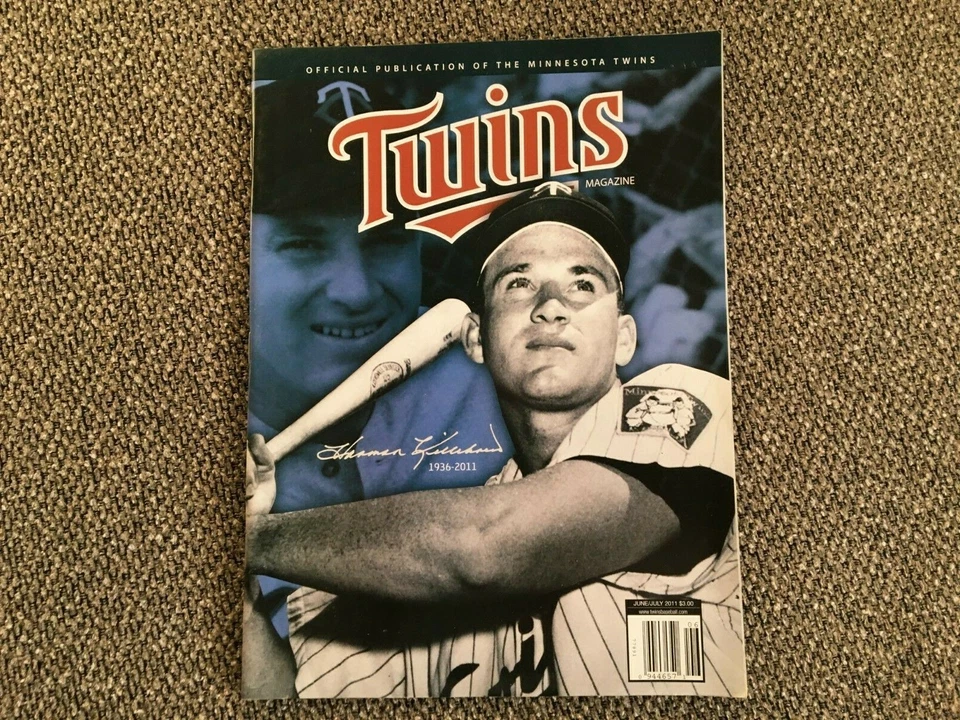 Minnesota Twins Harmon Killebrew June/July 2011 program remembering Killebrew - Image 1 of 1