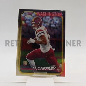TOPPS Chrome Football NFL Cards 2024 - 244 Washington Luke McCaffrey RC Rookie - Bild 1 von 1