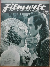 FILMWELT 30 - 22.7. 1938 Lilian Harvey Jannings Greta Garbo Lida Baarova Führer