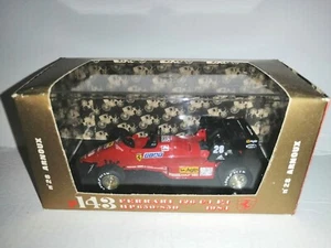 FERRARI 126 C4 F.1 1984 R143 SERIE ORO N°28 ARNOUX BRUMM SCALA 1/43 - Foto 1 di 1