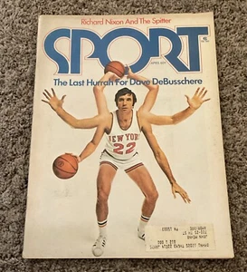 1974 Sport Magazine NEW YORK KNICKS Dave DeBusschere LAST HURRAH Soon to Retire - Picture 1 of 2