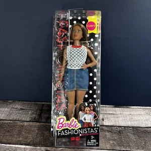 Barbie Fashionistas 32 Dolled-Up Denim Curvy DGY54 DPX68 Open Package - Picture 1 of 6