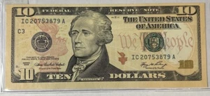 2006 $10 Ten Dollar Federal Reserve Note ~ Uncirculated - Picture 1 of 2