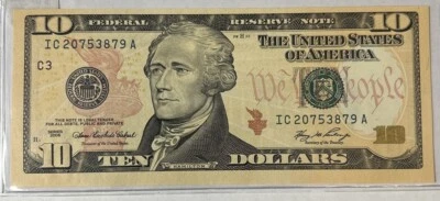 2006 $10 Ten Dollar Federal Reserve Note ~ Uncirculated - Image 1 of 2