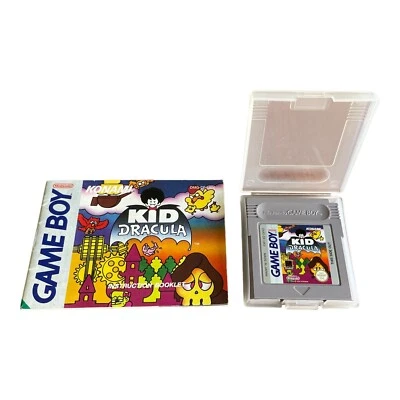 Kid Dracula for Nintendo Game Boy/Gameboy - Genuine/Manual/PAL/Castlevania 🐙 - Image 1 of 4