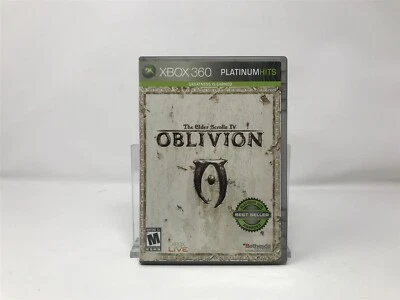 The Elder Scrolls IV: Oblivion Platinum Hits - Microsoft Xbox 360 - Complete CIB - Image 1 of 4