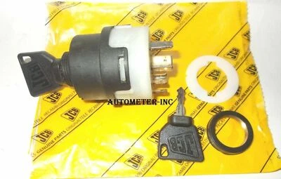 JCB PARTS 3CX - GENUINE JCB IGNITION SWITCH WITH 2 KEYS - Image 1 of 2