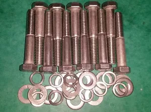 Ford V4 V6 Essex Engine STAINLESS Front Timing Cover HEXAGON Bolts Capri Reliant - Picture 1 of 1