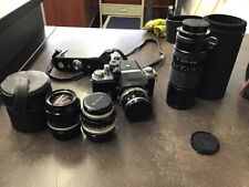 Nikon Nikkormat Ft2 35mm Slr Film Camera with Lenses and Accessories (1067832)