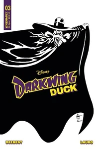 Darkwing Duck #3 Dynamite 2023 CVR V B&W 1:7 INCV Haeser - Imagen 1 de 3