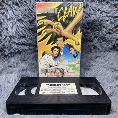 The Giant Claw 1957 VHS Tape 1989 Release Sci-Fi Thriller Good times Home Video - Image 1 of 4