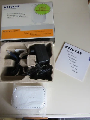Netgear RP614 V4 Web Save Internet Router/Firewall in OVP, 4x Switch  - Bild 1 von 4