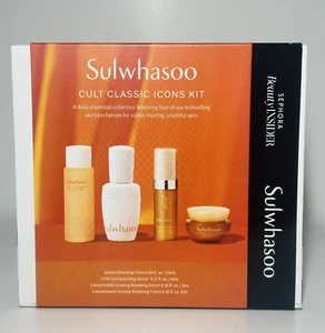 Sulwhasoo Cult Classic Icons with Ginseng 4Pc - High End KBeauty - NEW iN BOX - Picture 1 of 2