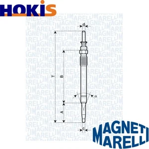 4x GLOW PLUG 062900078304 FOR BMW M67D44 4.4L M67D39 3.9L 8cyl 7 E65, E66, E67 - Picture 1 of 8