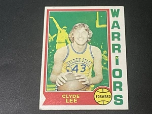 1974-75 Topps #32 Clyde Lee Golden State Warriors FREE SH - Picture 1 of 2