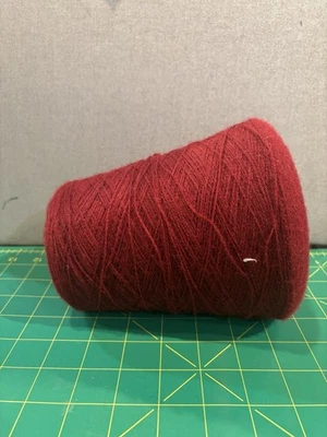 Cone de fio vermelho vintage - 13 oz - Imagem 1 de 4