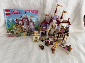 Disney Princess Belle&rsquo;s Enchanted Castle Playset #41067 99.9% Complete W/Instruc