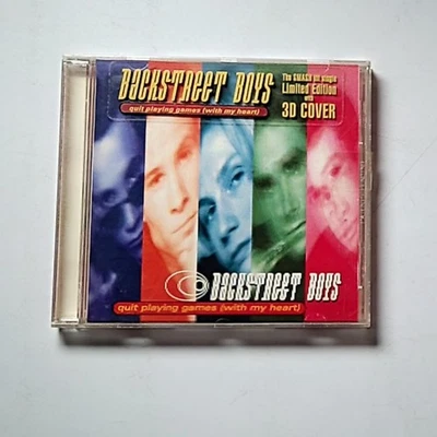 Backstreet Boys – Quit Playing Games (With My Heart) (CD, 1996) Australia 3D - Image 1 of 4