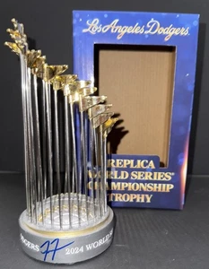 FREDDIE FREEMAN SIGNED 2024 WORLD SERIES TROPHY REPLICA DODGERS SGA 2025 PSA/DNA - Picture 1 of 23