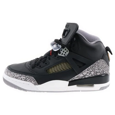 ZAPATILLAS ALTAS NIKE AIR JORDAN SPIZIKE CEMENTO NEGRO US9 27 cm 315371-034 Usadas Foto 1 de 4