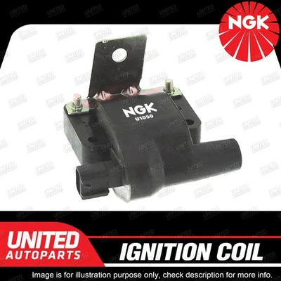 1Pc NGK Ignition Coil for Daihatsu Feroza F300 1.6L 4Cyl 16V HD-E 70kW 91-99 - image 1 of 3