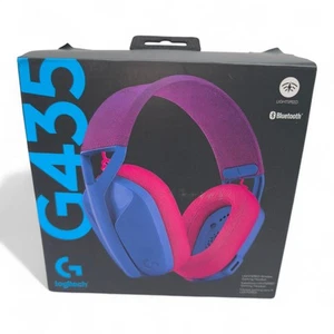 Logitech G435 Wireless Gaming-Headset LIGHTSPEED Bluetooth 18h Akku PC PS5 - Bild 1 von 6