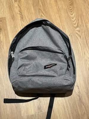 Eastpak Rucksack Padded PAK´R Grau Denim grey 25L Freizeit Schule; Neuwertig - Bild 1 von 4