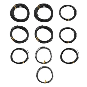 10 rollos de cables para bonsái de aluminio anodizado alambre de entrenamiento para bonsái en 5 tamaños - 13028 - Imagen 1 de 8