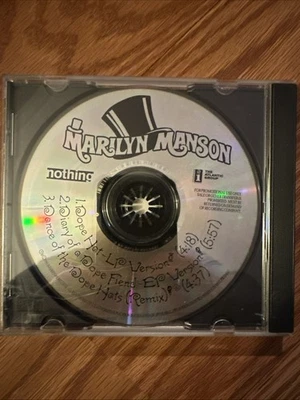 Marilyn Manson dope hat promo CD Single nothing records, Trent Reznor 1994 rare Foto 1 de 4