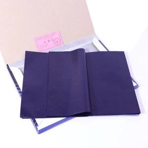 100pcs Double-Sided Transfer Paper Blue Copy Tracing Paper School - Bild 1 von 8