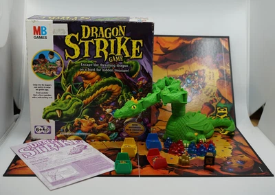 Dragon Strike Board Game | MB Games | 2003 | Tested | Complete - Image 1 of 4