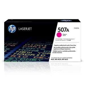 HP 507A (CE403A) Kaseta z tonerem purpurowym Oryginalny (zapieczętowany) - Zdjęcie 1 z 1