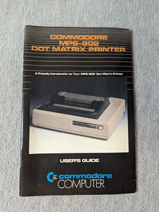 Commodore Computers MPS-802 Dot Matrix Printer User's Guide Manual 1984 - Picture 1 of 5