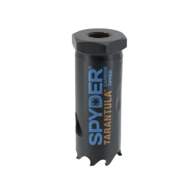 Spyder Tarantula 1  1/16" Hole Saw HEX 10 Tungsten Carbide-Tip 600897CF Holesaw - Image 1 of 4