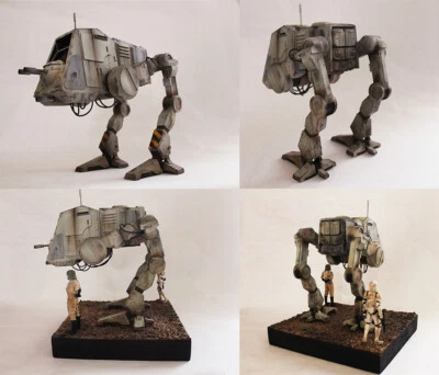 Star Wars Imperial AT-PT 1/48 Scale Bandai AT-ST Companion Resin Model Kit - Image 1 of 3