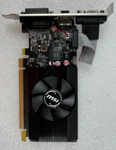MSI NVIDIA GeForce GT 710 2GD3 LP Graphics Card PCI-E 2.0 2GB GDRR3 - Picture 1 of 4