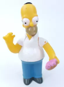The Simpsons Homer Figure With Donut Vintage 2000 Quick Matt Groening - Bild 1 von 11