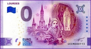 UEEM / LOURDES / BILLET 0 € / 0 EURO-SCHEIN / 2025-6 - Picture 1 of 1