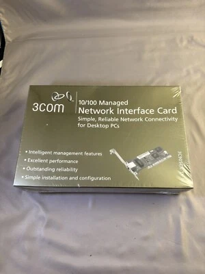 NEW 3Com 3C905CX-TX-M 10/100 MBPS Managed Network Interface Card - Image 1 of 4