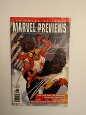 Marvel Previews #8  Marvel 2004 1st Arana Spider-Girl Cover - I COMBINE SHIPPING