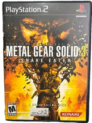 Metal Gear Solid 3: Snake Eater (Sony PlayStation 2, 2004) Complete W/Manual - Image 1 of 4