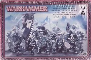 Warhammer Balck Orcs Regiment - 89-22 FACTORY SEALED Citadel Games Workshop OOP - Imagen 1 de 2