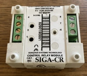 EDWARDS EST SIGA-CR CONTROL RELAY MODULE FIRE ALARM - Picture 1 of 2