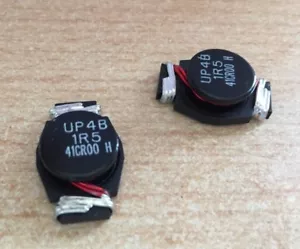 UP4B-1R5 1.5μH Inductor fijo sin blindaje Wirewound 13.4A 3.9 mOhm 2 piezas Z2323 - Imagen 1 de 2