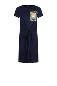 Abito T-shirt Desigual Norah cravatta davanti tg M nuovo con etichetta - Foto 1 di 5