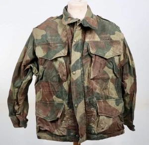 Belgian Para Smock Camo Denison 1956 Congo SAS Airborne Brushstroke 50” Chest - Picture 1 of 14