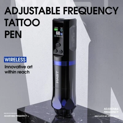 Mast Hertz Dragonhawk Wireless Tattoo Pen Machine with Adjustable Frequency - Image 1 of 4
